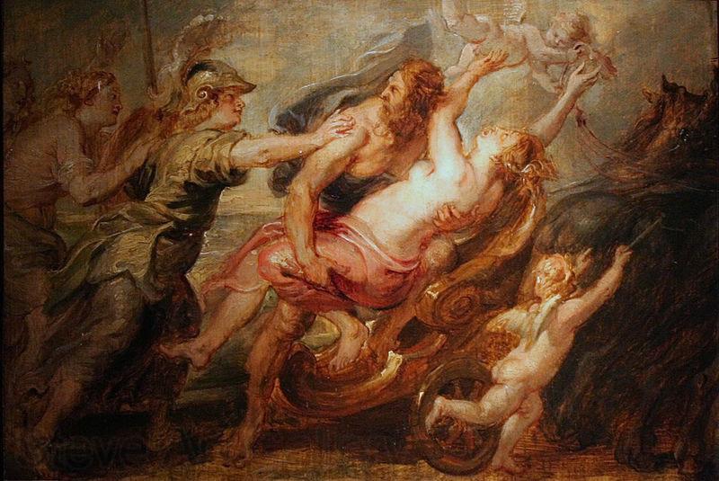 Peter Paul Rubens L enlevement de Proserpine France oil painting art